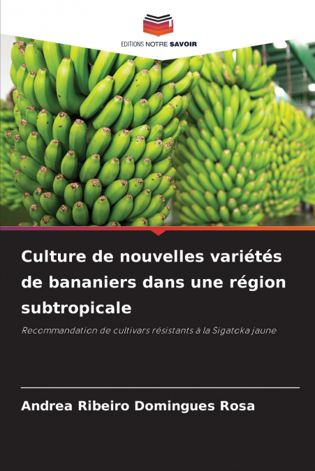 Culture de nouvelles variétés de bananiers dans une région subtropicale