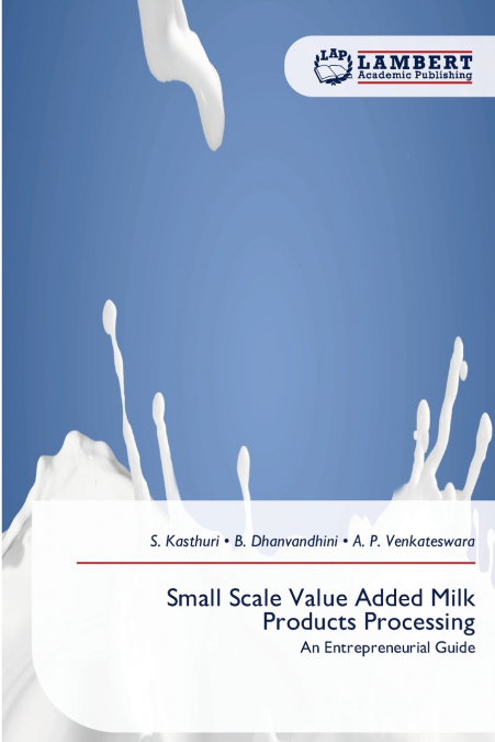 Small Scale Value Added Milk Products Processing
