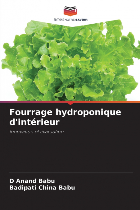 Fourrage hydroponique d’intérieur