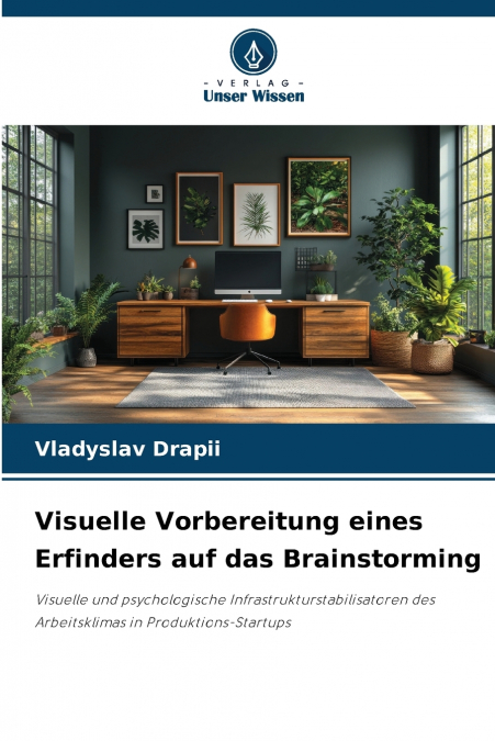 Visuelle Vorbereitung eines Erfinders auf das Brainstorming