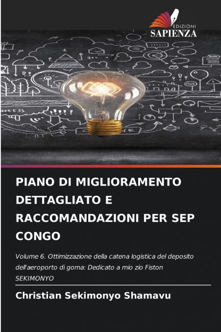 PIANO DI MIGLIORAMENTO DETTAGLIATO E RACCOMANDAZIONI PER SEP CONGO
