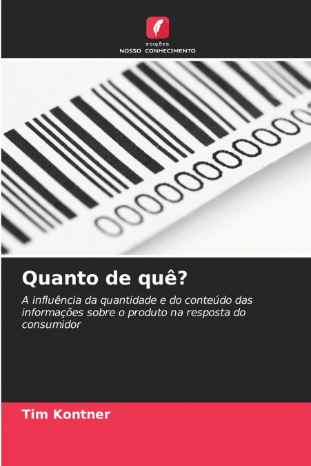 Quanto de quê?