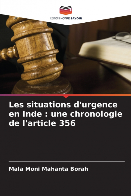 Les situations d’urgence en Inde