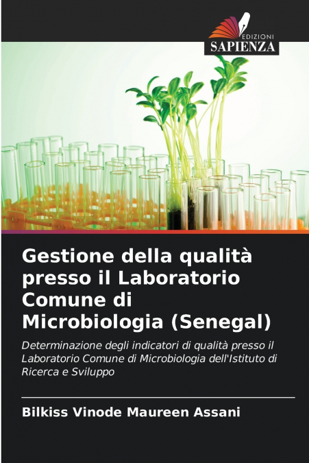Gestione della qualità presso il Laboratorio Comune di Microbiologia (Senegal)