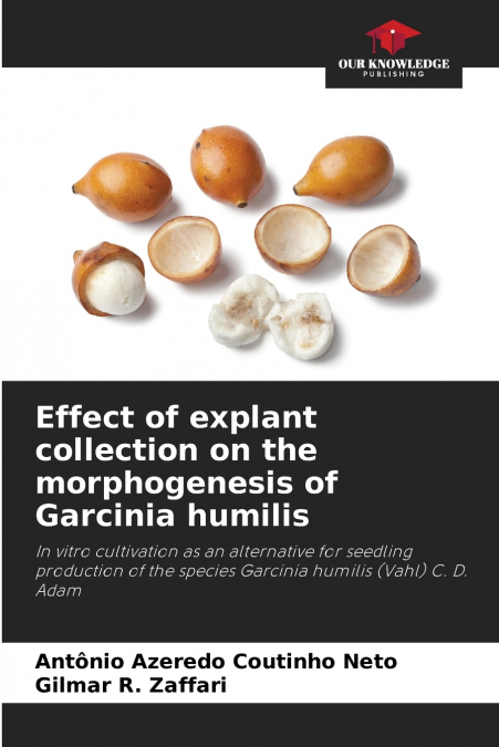 Effect of explant collection on the morphogenesis of Garcinia humilis
