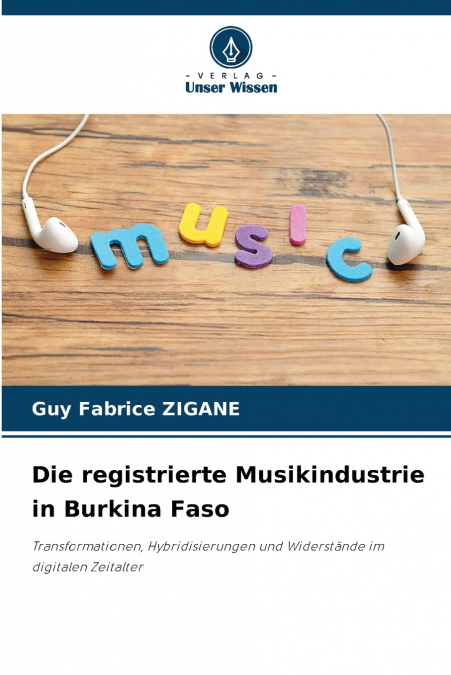 Die registrierte Musikindustrie in Burkina Faso