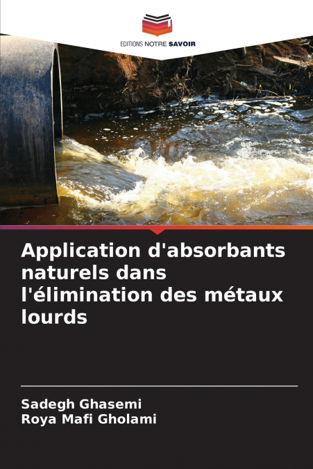Application d’absorbants naturels dans l’élimination des métaux lourds