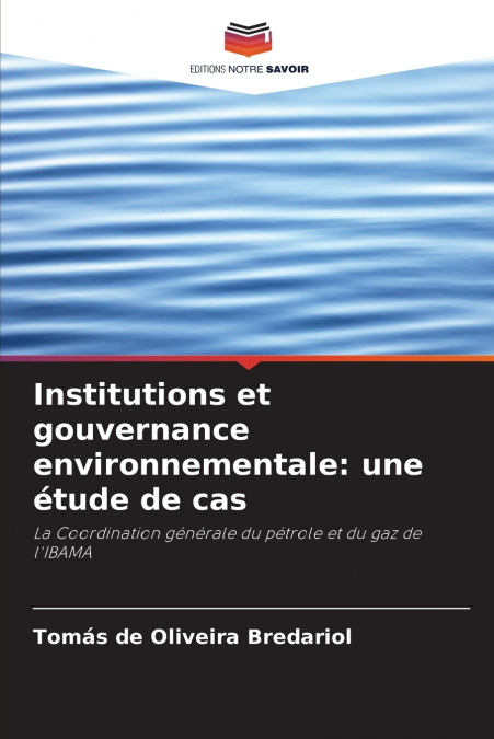 Institutions et gouvernance environnementale
