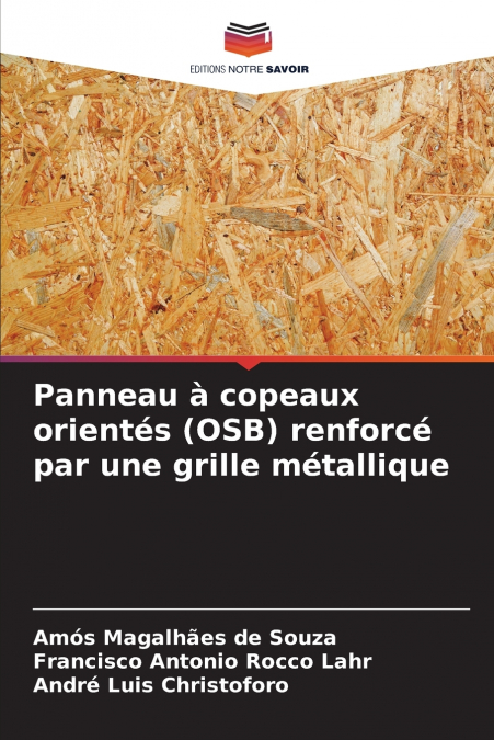 Panneau à copeaux orientés (OSB) renforcé par une grille métallique