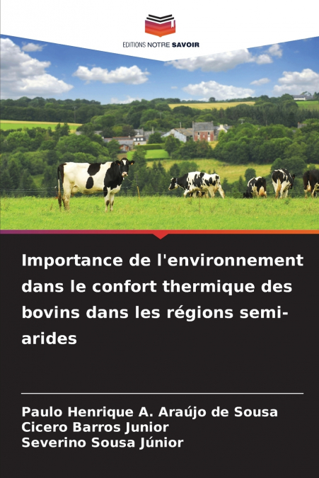 Importance de l’environnement dans le confort thermique des bovins dans les régions semi-arides