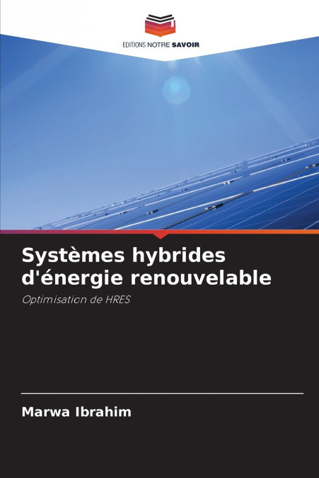 Systèmes hybrides d’énergie renouvelable