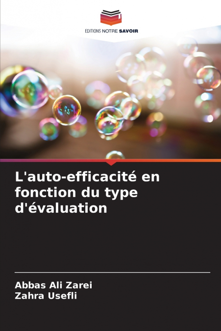 L’auto-efficacité en fonction du type d’évaluation