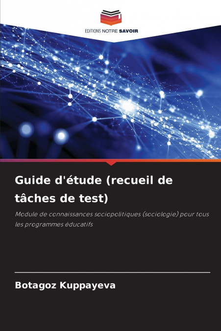 Guide d’étude (recueil de tâches de test)