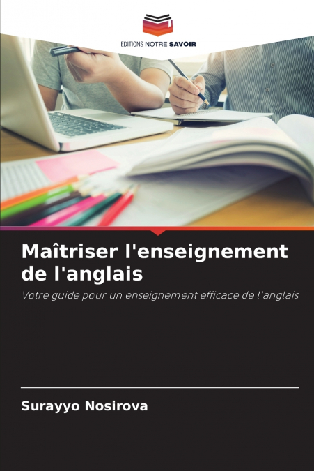 Maîtriser l’enseignement de l’anglais