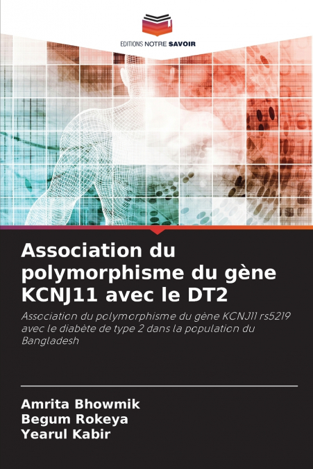 Association du polymorphisme du gène KCNJ11 avec le DT2