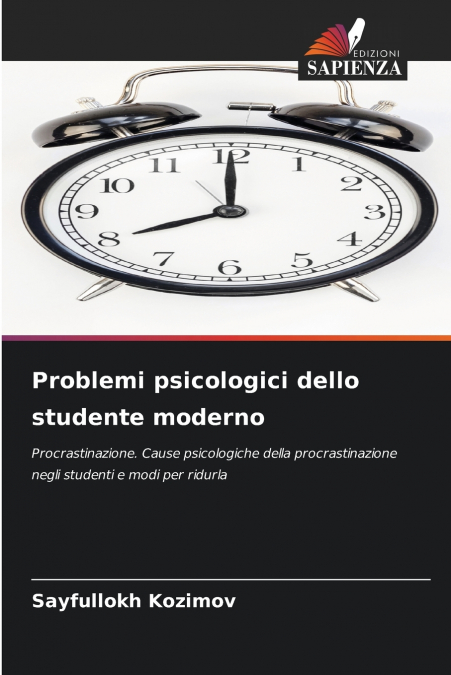 Problemi psicologici dello studente moderno