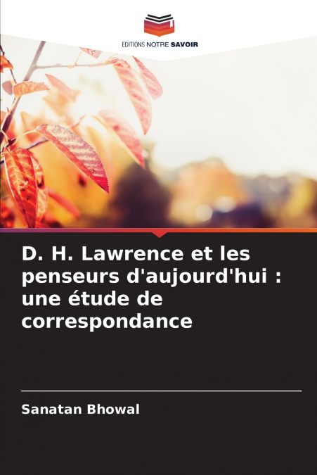 D. H. Lawrence et les penseurs d’aujourd’hui