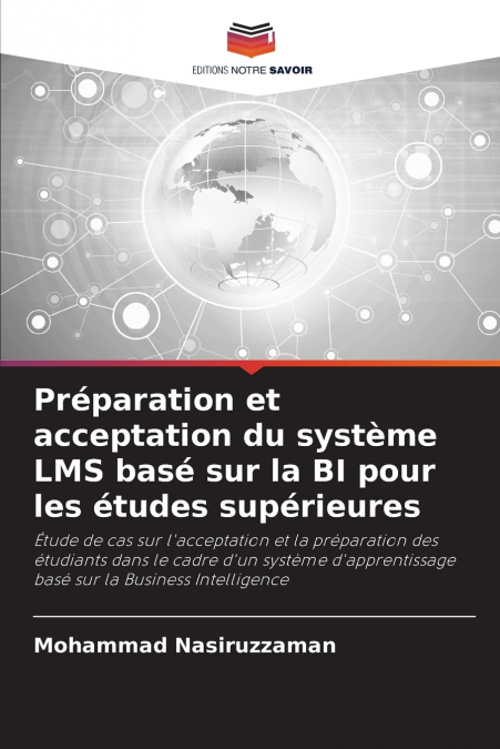 Préparation et acceptation du système LMS basé sur la BI pour les études supérieures