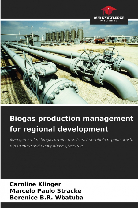 Biogas production management for regional development