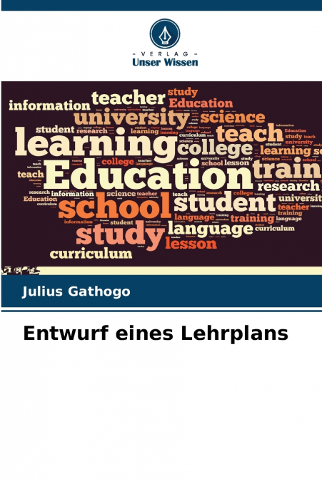 Entwurf eines Lehrplans
