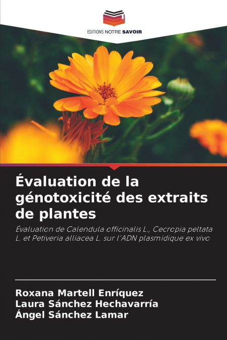 Évaluation de la génotoxicité des extraits de plantes