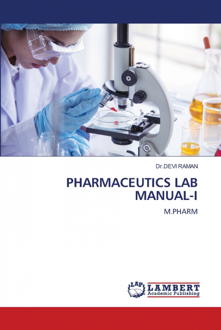 PHARMACEUTICS LAB MANUAL-I
