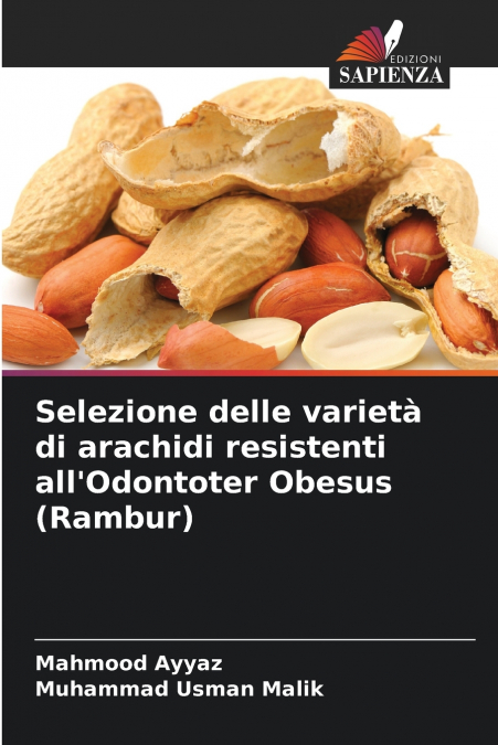 Selezione delle varietà di arachidi resistenti all’Odontoter Obesus (Rambur)