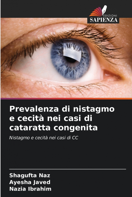 Prevalenza di nistagmo e cecità nei casi di cataratta congenita