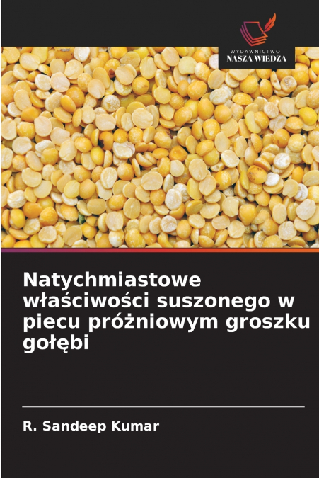 Natychmiastowe właściwości suszonego w piecu próżniowym groszku gołębi