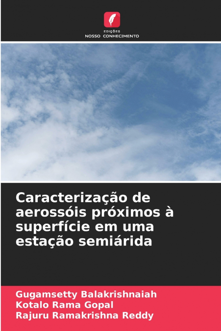 Caracterização de aerossóis próximos à superfície em uma estação semiárida