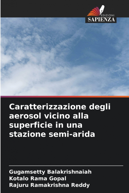 Caratterizzazione degli aerosol vicino alla superficie in una stazione semi-arida