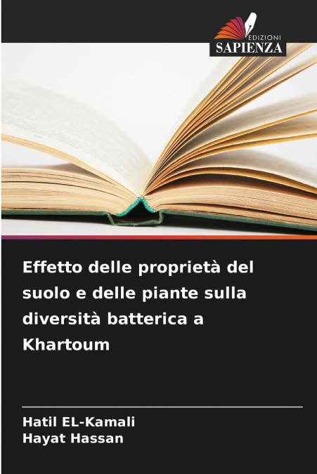 Effetto delle proprietà del suolo e delle piante sulla diversità batterica a Khartoum