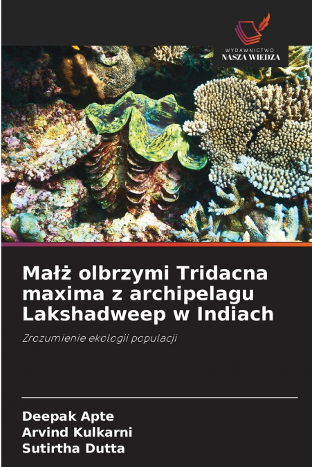 Małż olbrzymi Tridacna maxima z archipelagu Lakshadweep w Indiach