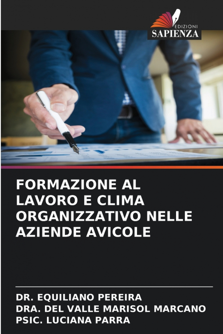 FORMAZIONE AL LAVORO E CLIMA ORGANIZZATIVO NELLE AZIENDE AVICOLE