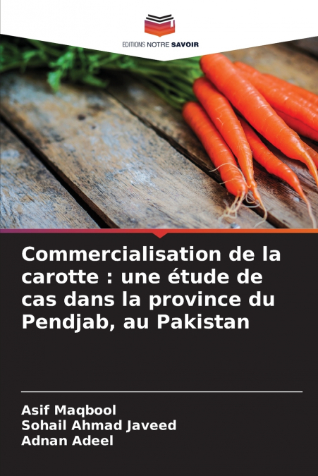 Commercialisation de la carotte