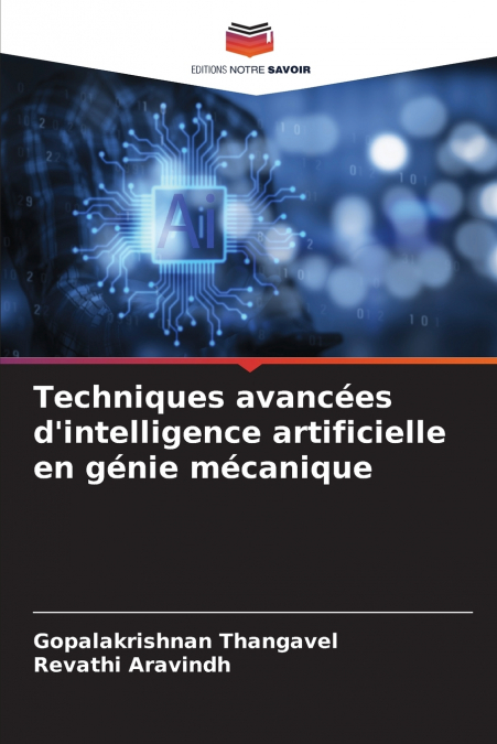 Techniques avancées d’intelligence artificielle en génie mécanique