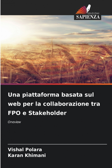 Una piattaforma basata sul web per la collaborazione tra FPO e Stakeholder