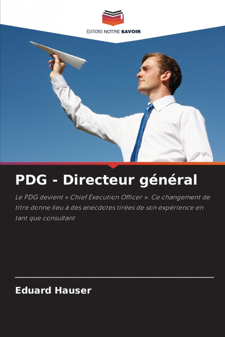 PDG - Directeur général