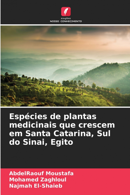 Espécies de plantas medicinais que crescem em Santa Catarina, Sul do Sinai, Egito