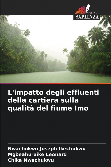 L’impatto degli effluenti della cartiera sulla qualità del fiume Imo