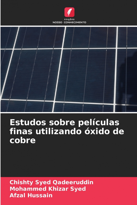 Estudos sobre películas finas utilizando óxido de cobre