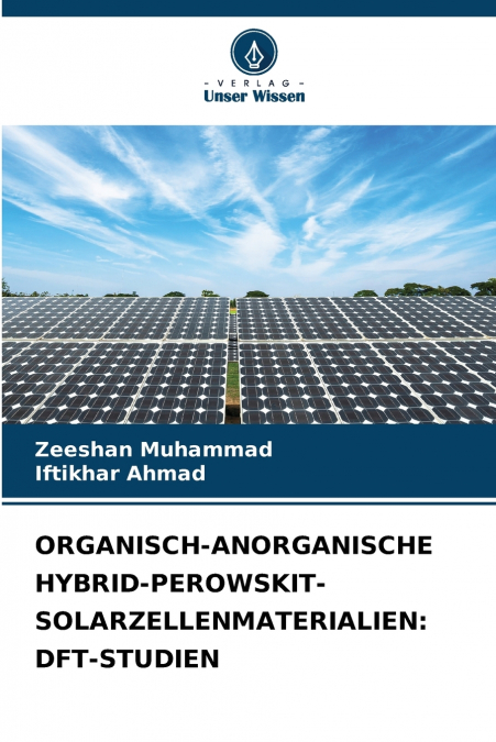 ORGANISCH-ANORGANISCHE HYBRID-PEROWSKIT-SOLARZELLENMATERIALIEN