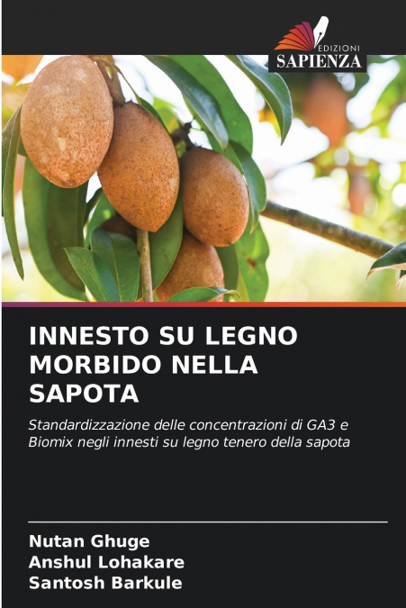 INNESTO SU LEGNO MORBIDO NELLA SAPOTA