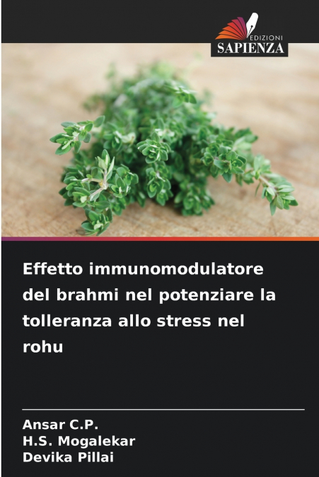 Effetto immunomodulatore del brahmi nel potenziare la tolleranza allo stress nel rohu