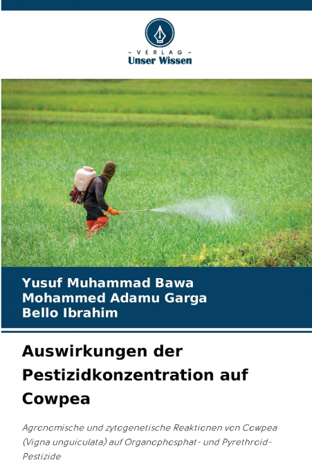 Auswirkungen der Pestizidkonzentration auf Cowpea