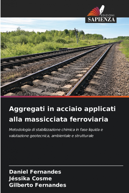 Aggregati in acciaio applicati alla massicciata ferroviaria