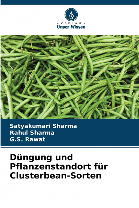 Düngung und Pflanzenstandort für Clusterbean-Sorten