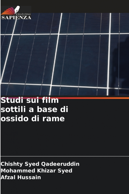 Studi sui film sottili a base di ossido di rame