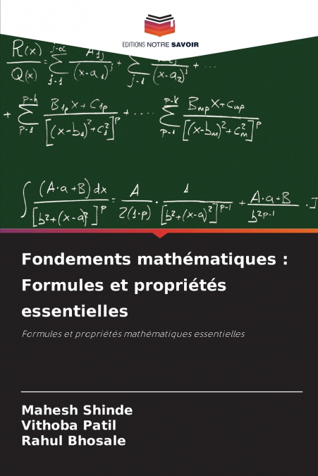 Fondements mathématiques