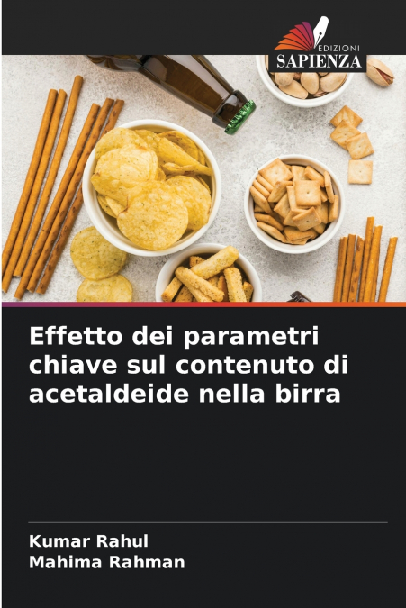 Effetto dei parametri chiave sul contenuto di acetaldeide nella birra